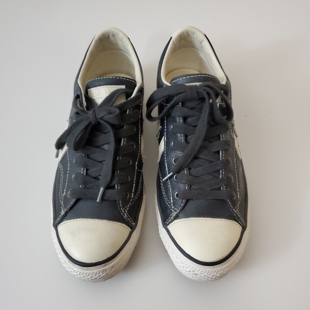 John vavatos mans  converse leather  shoes ALL STA